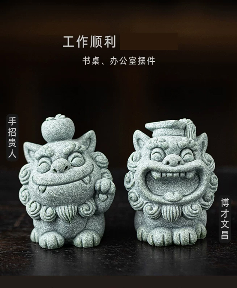 事业顺利幸运符办公室摆件